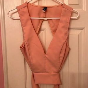 Pink Crop top